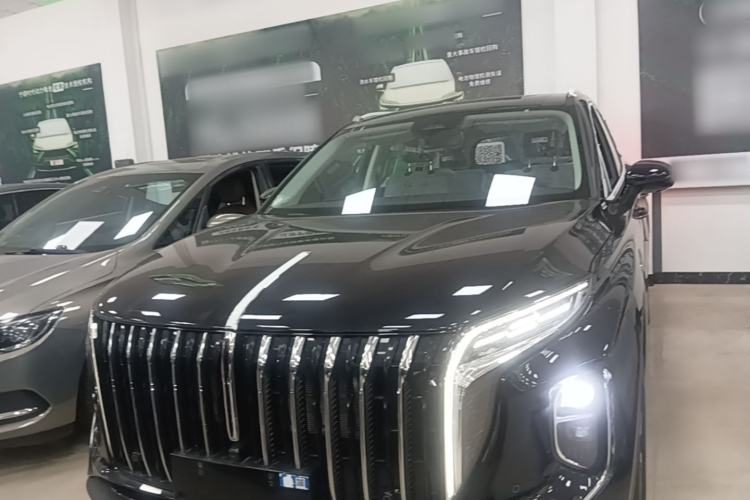 Used Hongqi HS7 PHEV 2025 Model 2.0T PHEV Four-Wheel Drive 2 Million Units Commemorative Edition 6-Seater Front