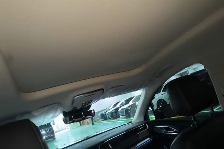 Used Hongqi HS7 PHEV 2025 Model 2.0T PHEV Two-Wheel Drive Qi Xiang Edition 6-Seater Headliner