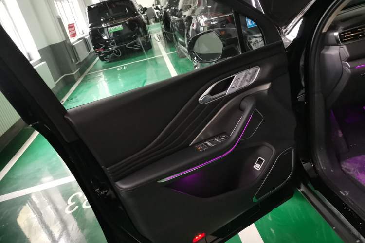 Used Hongqi HS7 PHEV 2025 Model 2.0T PHEV Two-Wheel Drive Qi Xiang Edition 6-Seater Left Front Door Interior