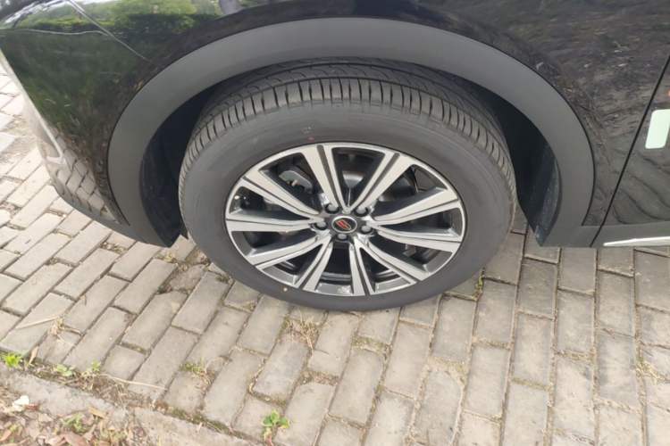 Used Hongqi HS7 PHEV 2025 Model 2.0T PHEV Four-Wheel Drive 2 Million Units Commemorative Edition 6-Seater Left Front Wheel Hub