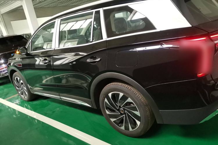 Used Hongqi HS7 PHEV 2025 Model 2.0T PHEV Two-Wheel Drive Qi Xiang Edition 6-Seater Left Side