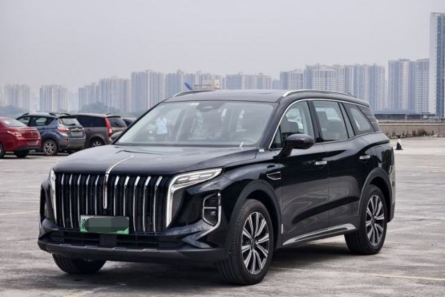Used Hongqi HS7 PHEV 2025 Model 2.0T PHEV Four-Wheel Drive 2 Million Units Commemorative Edition 6-Seater