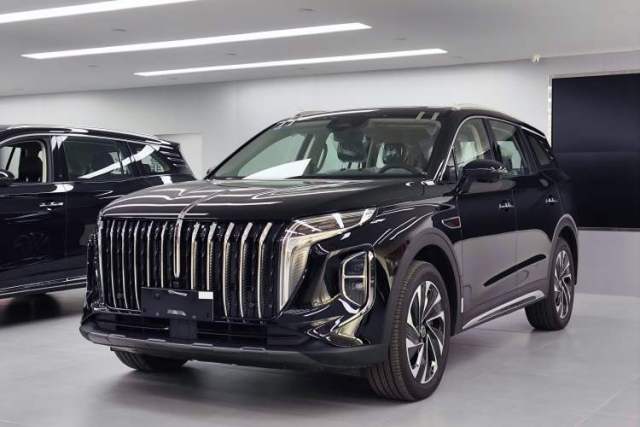 Used Hongqi HS7 PHEV 2025 Model 2.0T PHEV Two-Wheel Drive Qi Xiang Edition 6-Seater