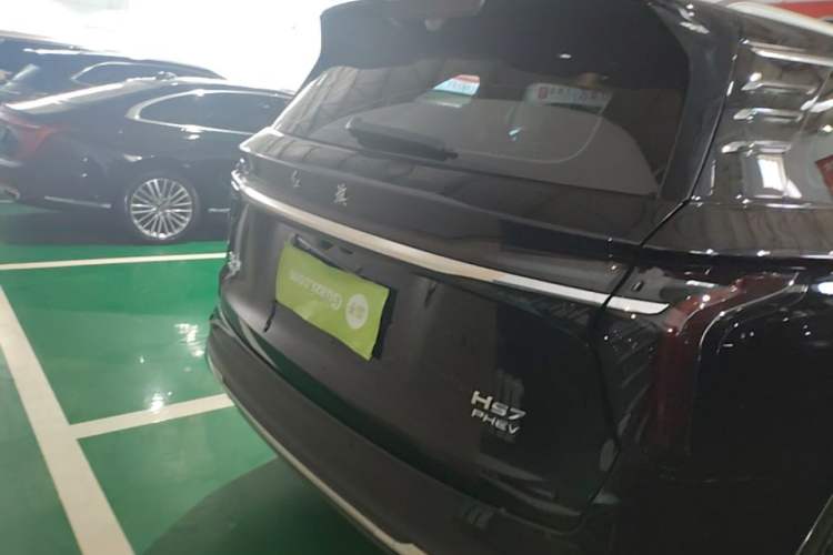 Used Hongqi HS7 PHEV 2025 Model 2.0T PHEV Four-Wheel Drive 2 Million Units Commemorative Edition 6-Seater Rear