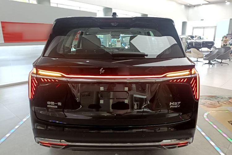 Used Hongqi HS7 PHEV 2025 Model 2.0T PHEV Four-Wheel Drive 2 Million Units Commemorative Edition 6-Seater Rear