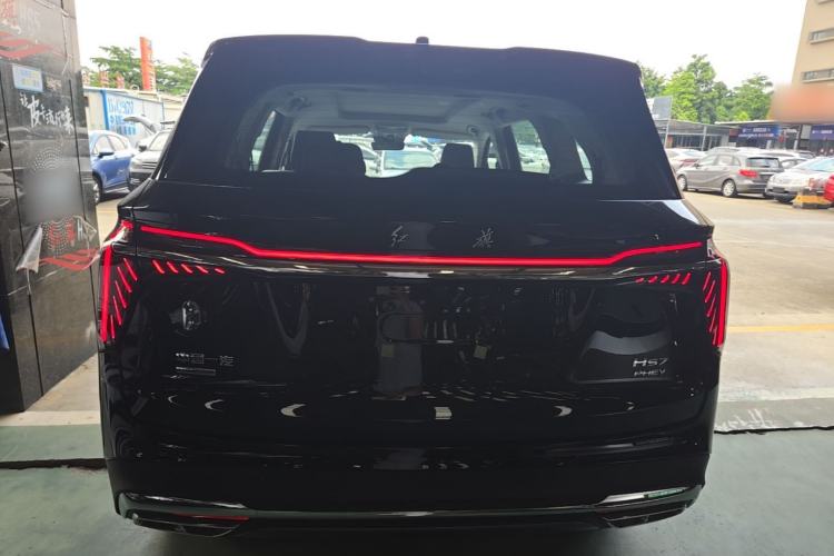 Used Hongqi HS7 PHEV 2025 Model 2.0T PHEV Four-Wheel Drive 2 Million Units Commemorative Edition 6-Seater Rear