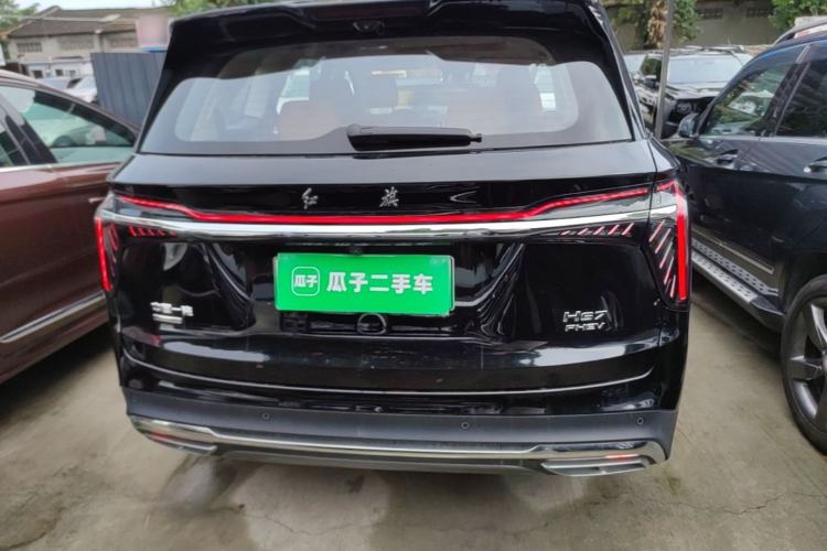 Used Hongqi HS7 PHEV 2025 Model 2.0T PHEV Four-Wheel Drive 2 Million Units Commemorative Edition 6-Seater Rear