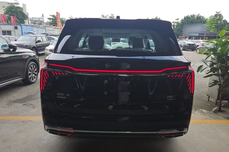 Used Hongqi HS7 PHEV 2025 Model 2.0T PHEV Four-Wheel Drive 2 Million Units Commemorative Edition 6-Seater Rear