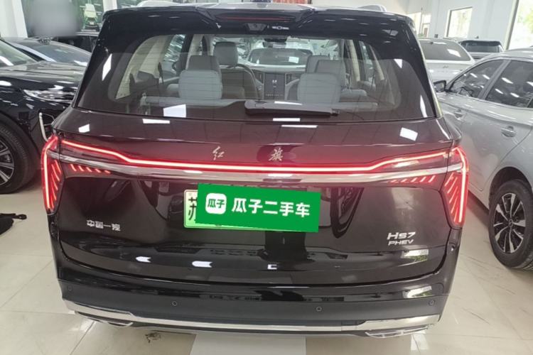Used Hongqi HS7 PHEV 2025 Model 2.0T PHEV Two-Wheel Drive Qi Xiang Edition 6-Seater Rear