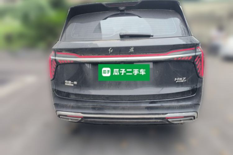 Used Hongqi HS7 PHEV 2025 Model 2.0T PHEV Four-Wheel Drive 2 Million Units Commemorative Edition 6-Seater Rear