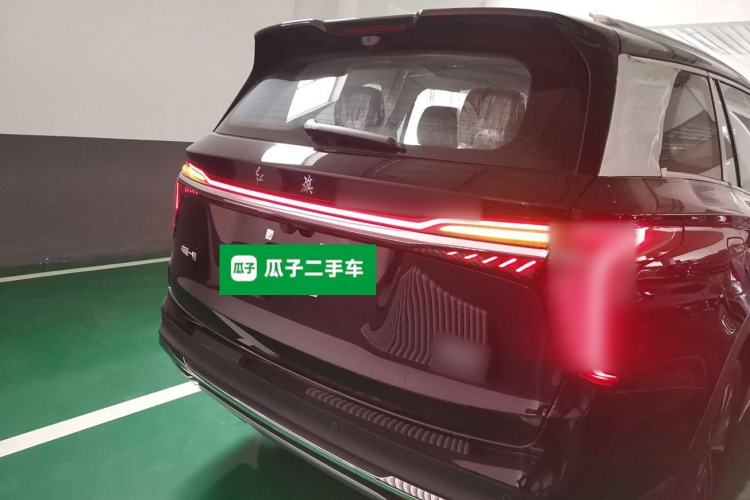 Used Hongqi HS7 PHEV 2025 Model 2.0T PHEV Two-Wheel Drive Qi Xiang Edition 6-Seater Rear