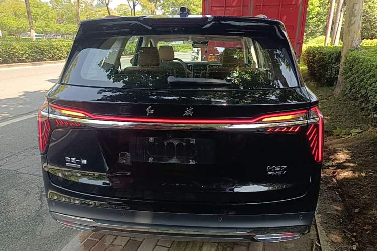 Used Hongqi HS7 PHEV 2025 Model 2.0T PHEV Four-Wheel Drive 2 Million Units Commemorative Edition 6-Seater Rear