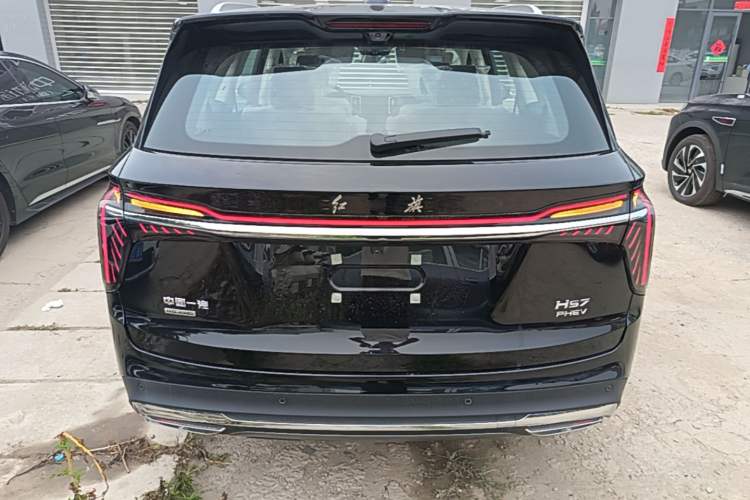 Used Hongqi HS7 PHEV 2025 Model 2.0T PHEV Four-Wheel Drive 2 Million Units Commemorative Edition 6-Seater Rear