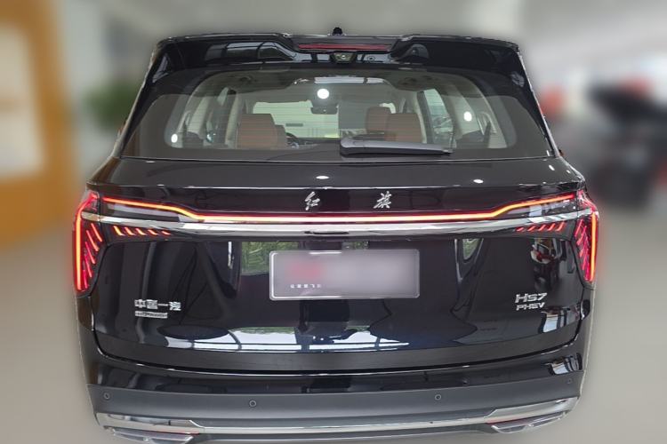 Used Hongqi HS7 PHEV 2025 Model 2.0T PHEV Four-Wheel Drive 2 Million Units Commemorative Edition 6-Seater Rear