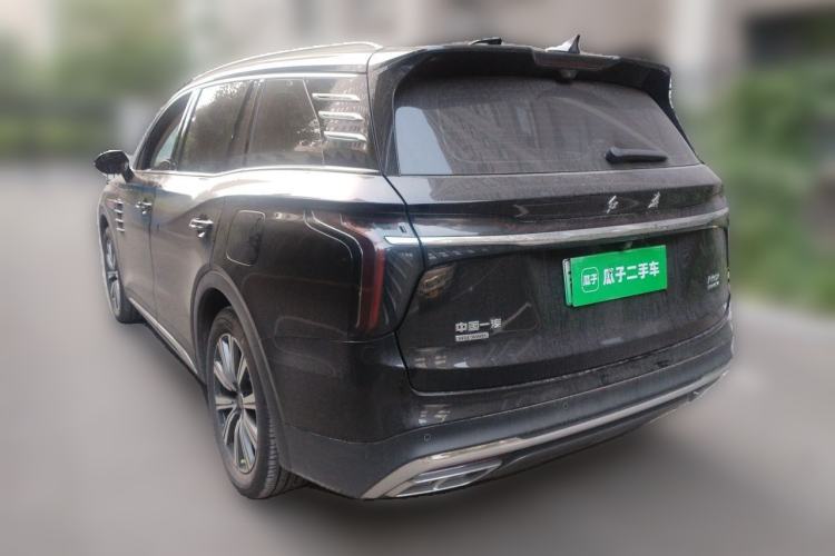 Used Hongqi HS7 PHEV 2025 Model 2.0T PHEV Four-Wheel Drive 2 Million Units Commemorative Edition 6-Seater Rear Left 45 Deg