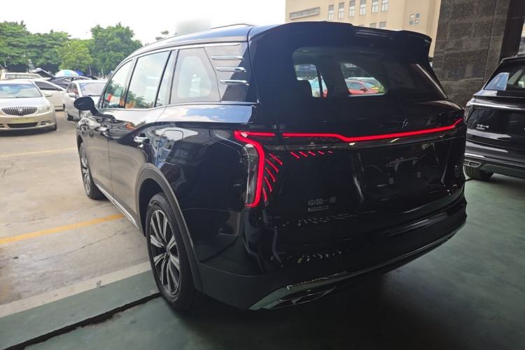 Used Hongqi HS7 PHEV 2025 Model 2.0T PHEV Four-Wheel Drive 2 Million Units Commemorative Edition 6-Seater Rear Left 45 Deg