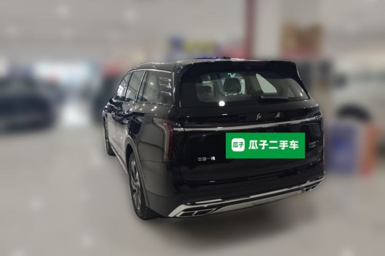 Used Hongqi HS7 PHEV 2025 Model 2.0T PHEV Two-Wheel Drive Qi Xiang Edition 7-Seater Rear Left 45 Deg
