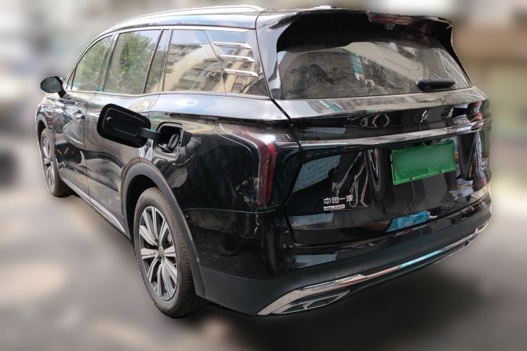 Used Hongqi HS7 PHEV 2025 Model 2.0T PHEV Four-Wheel Drive 2 Million Units Commemorative Edition 6-Seater Rear Left 45 Deg