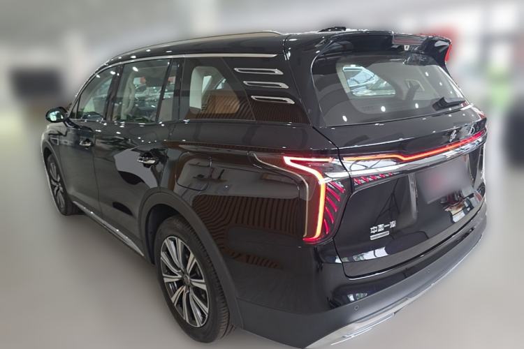 Used Hongqi HS7 PHEV 2025 Model 2.0T PHEV Four-Wheel Drive 2 Million Units Commemorative Edition 6-Seater Rear Left 45 Deg