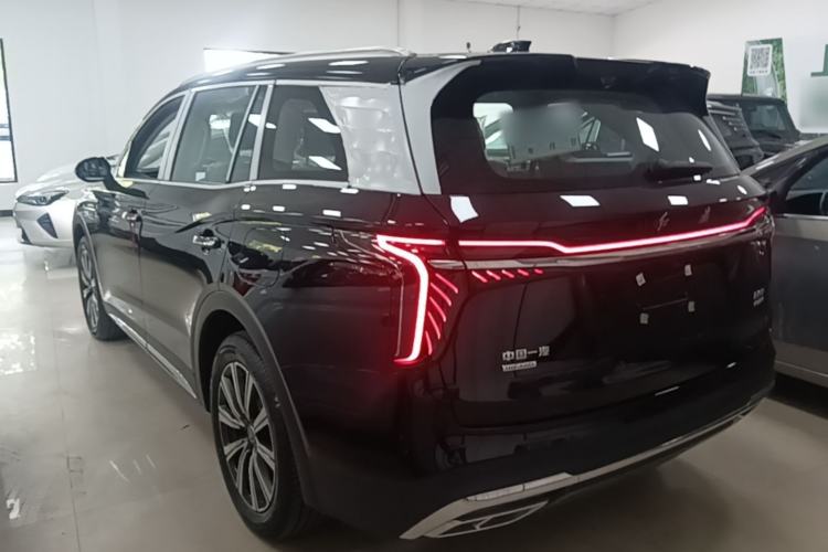 Used Hongqi HS7 PHEV 2025 Model 2.0T PHEV Four-Wheel Drive 2 Million Units Commemorative Edition 6-Seater Rear Left 45 Deg