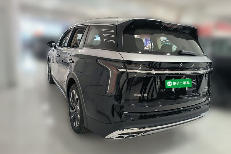 Used Hongqi HS7 PHEV 2025 Model 2.0T PHEV Two-Wheel Drive Qi Xiang Edition 7-Seater Rear Left 45 Deg