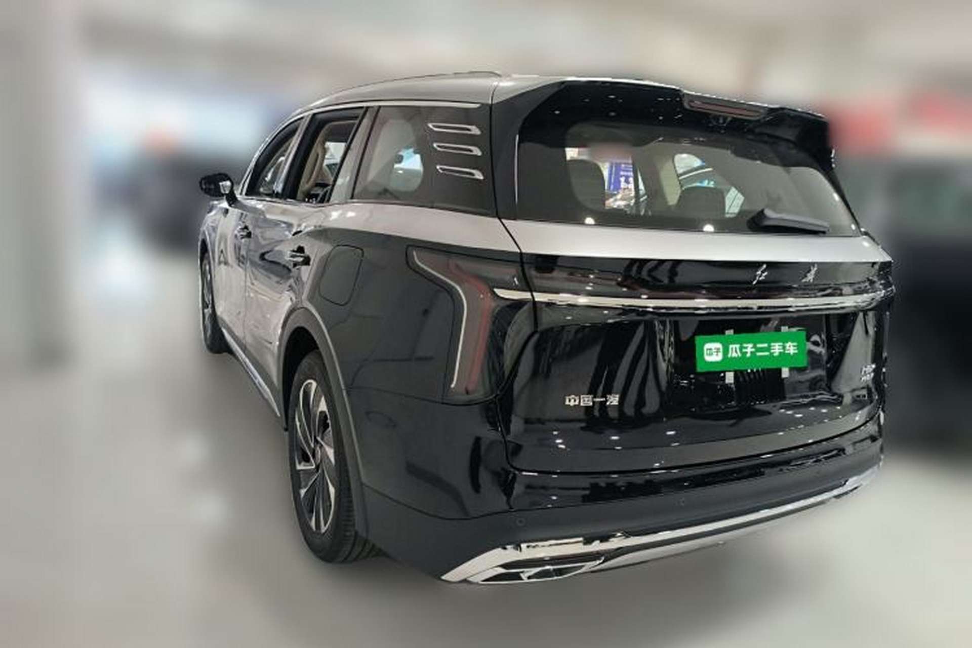 Used Hongqi HS7 PHEV 2025 Model 2.0T PHEV Two-Wheel Drive Qi Xiang Edition 7-Seater Rear Left 45 Deg