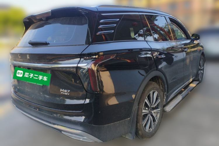 Used Hongqi HS7 PHEV 2025 Model 2.0T PHEV Four-Wheel Drive 2 Millionth Anniversary Edition—7 Seats Rear Right 45 Deg