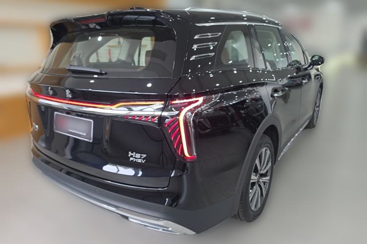 Used Hongqi HS7 PHEV 2025 Model 2.0T PHEV Four-Wheel Drive 2 Million Units Commemorative Edition 6-Seater Rear Right 45 Deg
