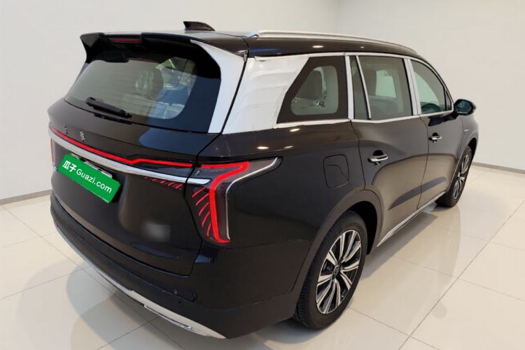 Used Hongqi HS7 PHEV 2025 Model 2.0T PHEV Four-Wheel Drive 2 Million Units Commemorative Edition 6-Seater Rear Right 45 Deg