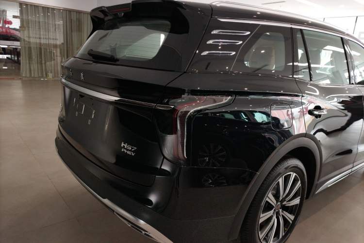 Used Hongqi HS7 PHEV 2025 Model 2.0T PHEV Four-Wheel Drive 2 Million Units Commemorative Edition 6-Seater Rear