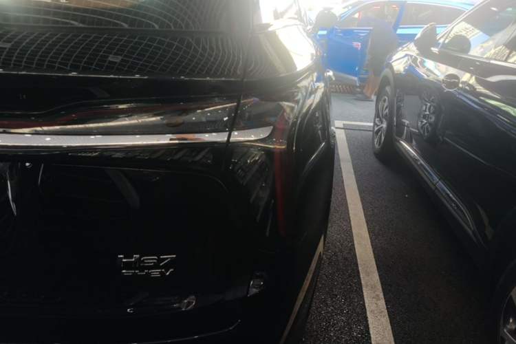 Used Hongqi HS7 PHEV 2025 Model 2.0T PHEV Four-Wheel Drive 2 Million Units Commemorative Edition 6-Seater Right Rear Taillight
