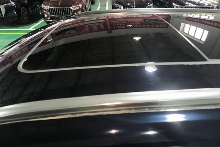 Used Hongqi HS7 PHEV 2025 Model 2.0T PHEV Two-Wheel Drive Qi Xiang Edition 6-Seater Roof