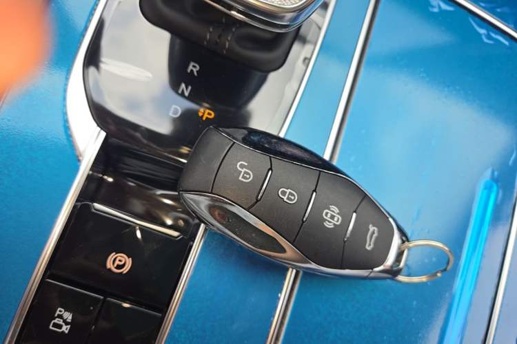 Used Hongqi HS7 PHEV 2025 Model 2.0T PHEV Four-Wheel Drive 2 Million Units Commemorative Edition 6-Seater Vehicle Key