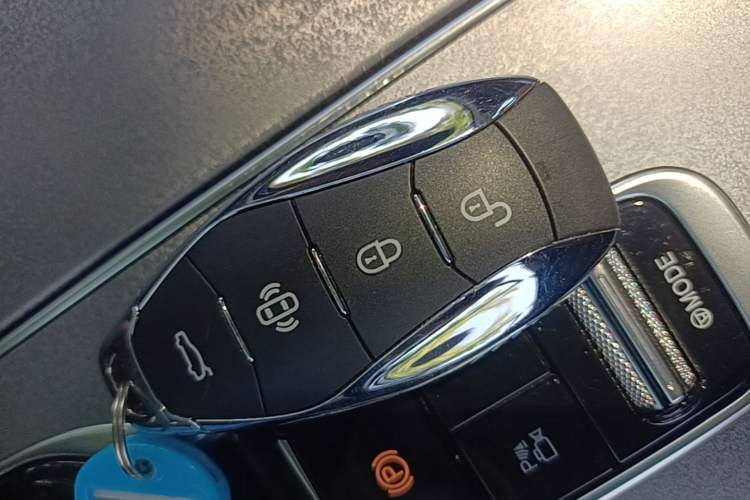 Used Hongqi HS7 PHEV 2025 Model 2.0T PHEV Four-Wheel Drive 2 Million Units Commemorative Edition 6-Seater Vehicle Key