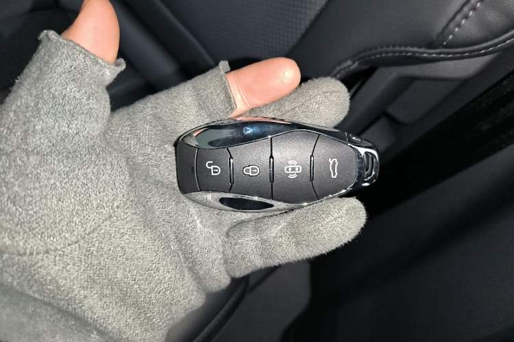 Used Hongqi HS7 PHEV 2025 Model 2.0T PHEV Two-Wheel Drive Qi Xiang Edition 7-Seater Vehicle Key
