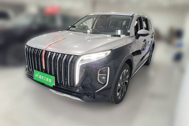 Used Hongqi HS7 PHEV 2025 Model 2.0T PHEV Two-Wheel Drive Qi Xiang Edition 7-Seater