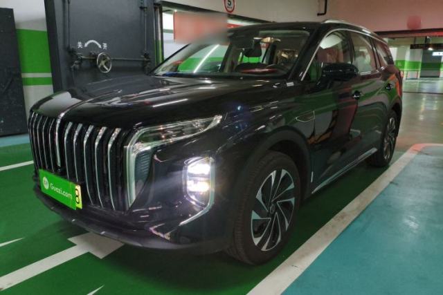 Used Hongqi HS7 PHEV 2025 Model 2.0T PHEV Two-Wheel Drive Qi Xiang Edition 6-Seater