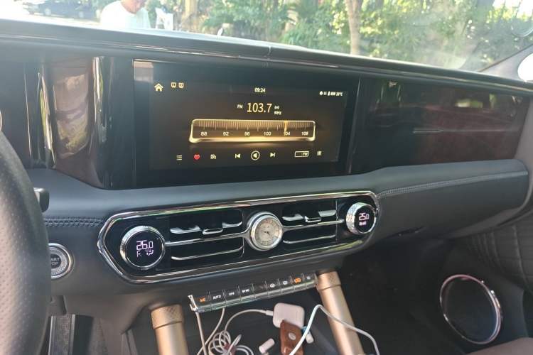 Used Hongqi LS7 2022 4.0T Prestige Flagship Edition 4 Seats Audio And AC Panel