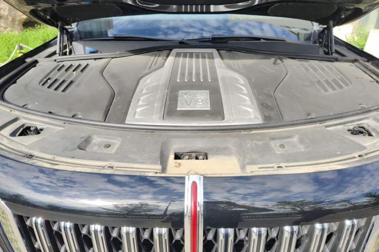 Used Hongqi LS7 2022 4.0T Prestige Flagship Edition 4 Seats Engine Bay