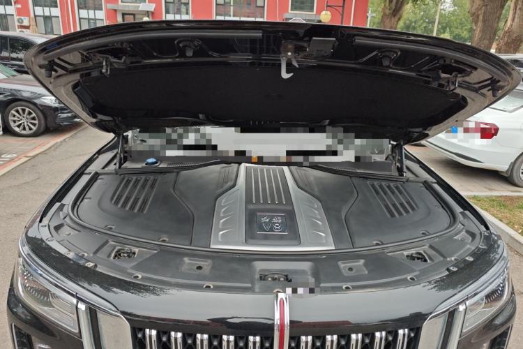 Used Hongqi LS7 2022 4.0T Prestige Flagship Edition 4 Seats Engine Bay