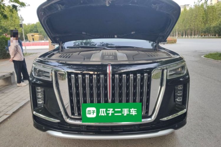 Used Hongqi LS7 2022 4.0T Elegant Flagship Edition 6 Seats Engine Bay