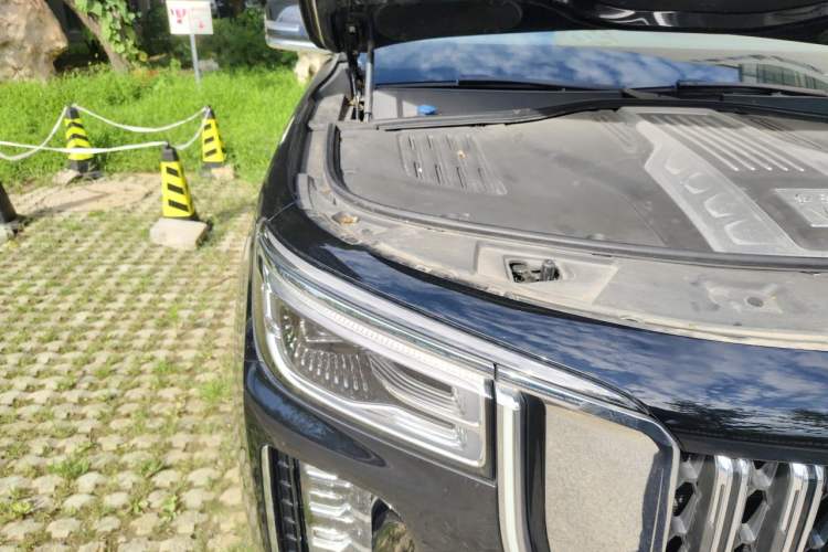 Used Hongqi LS7 2022 4.0T Prestige Flagship Edition 4 Seats Engine Bay Right