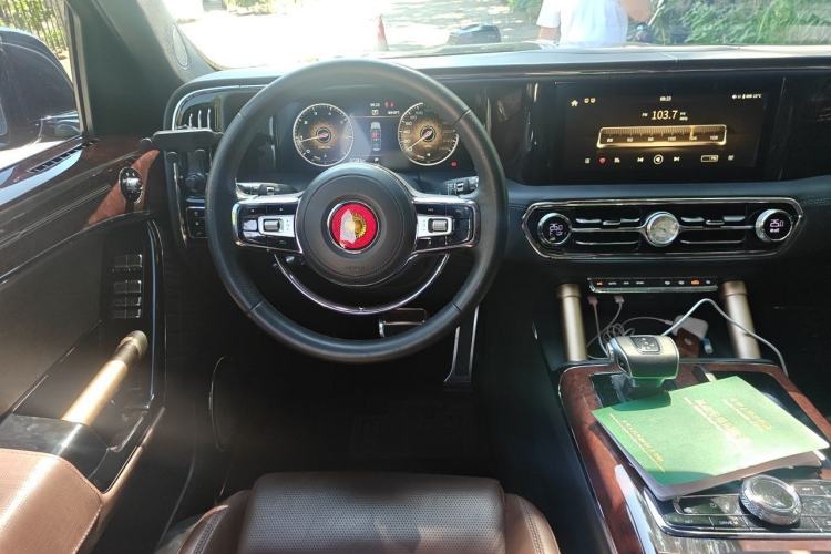 Used Hongqi LS7 2022 4.0T Prestige Flagship Edition 4 Seats Steering Wheel