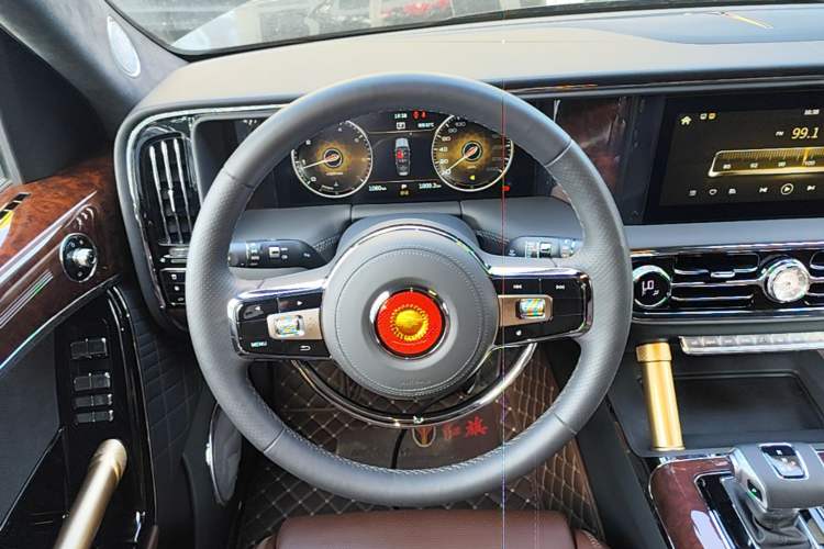 Used Hongqi LS7 2022 4.0T Prestige Flagship Edition 4 Seats Steering Wheel