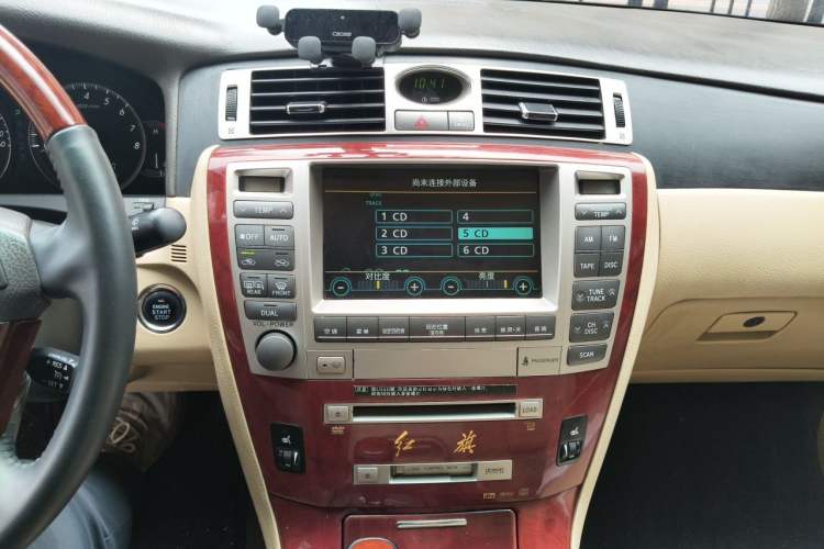 Used Hongqi Shengshi 2009 3.0L Luxury Model Audio And AC Panel