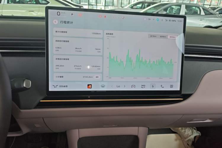 Used Hongqi Tiangong 06 2025 660 4x4 Smart Selection Edition Audio And AC Panel