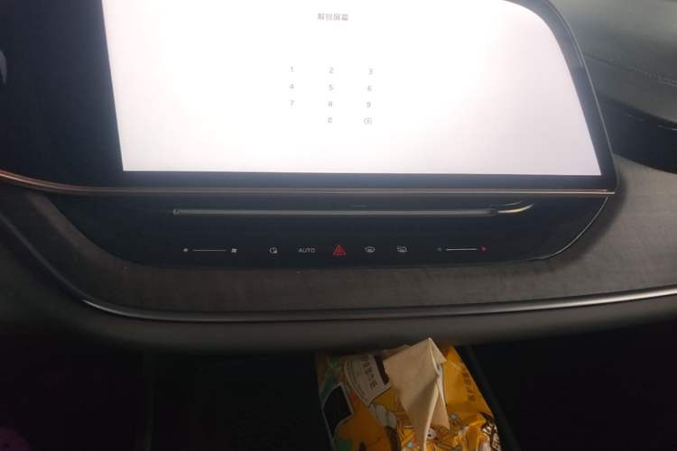 Used Hongqi Tiangong 08 2025 680 Ultra Four-Wheel-Drive Version Audio And AC Panel