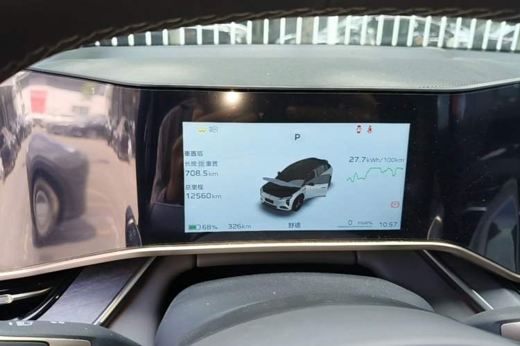 Used Hongqi Tiangong 08 2025 680 Ultra Four-Wheel-Drive Version Instrument Cluster