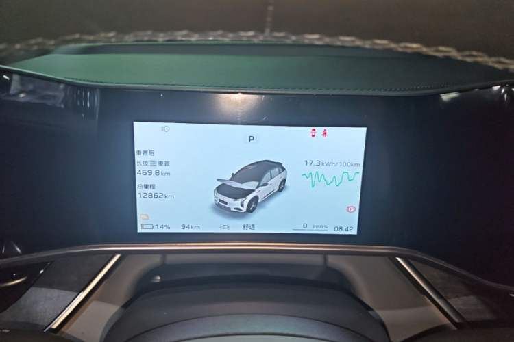 Used Hongqi Tiangong 08 2025 680 Ultra Four-Wheel-Drive Version Instrument Cluster
