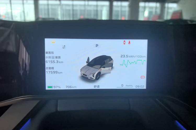 Used Hongqi Tiangong 08 2025 730 Max Rear-Drive Version Instrument Cluster